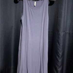 Sleeveless Purple Dress